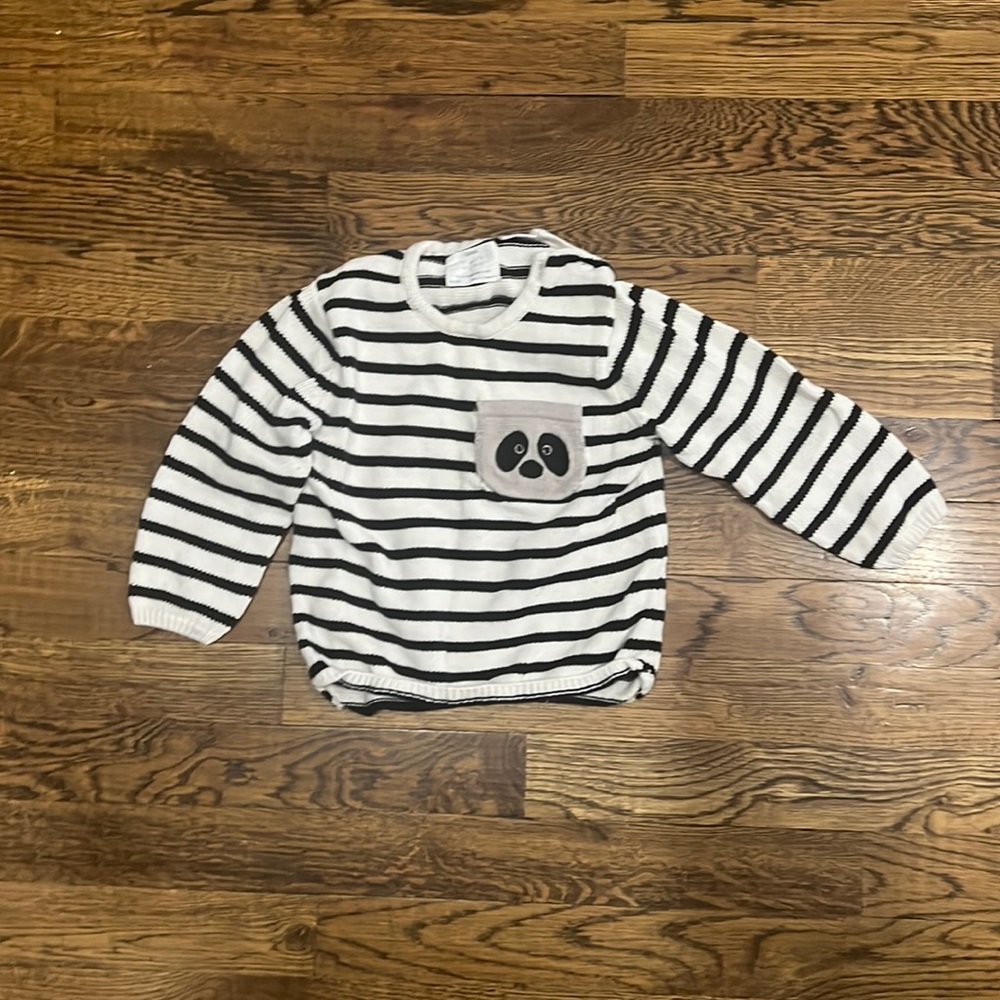 Zara knit wear striped sweater 18-24 months 92 CM